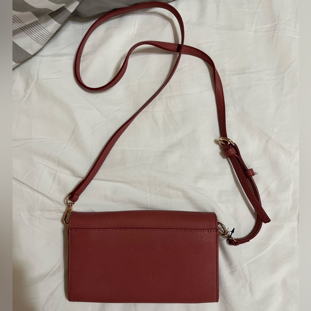 LC Lauren Conrad Pink Cross Body Bag - Picture 2 of 5